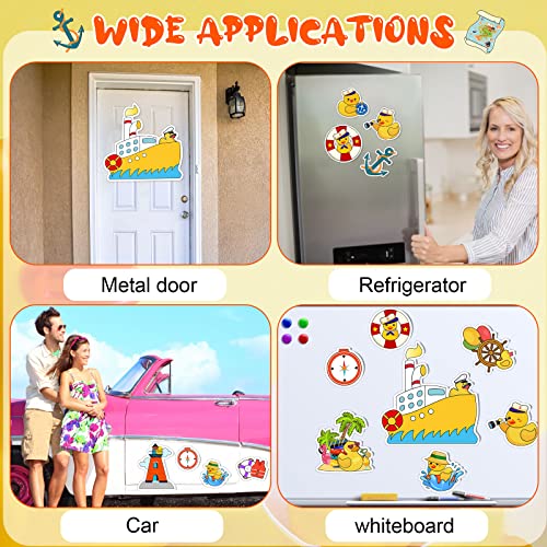 12 imanes decorativos de pato para puerta miniatura 6