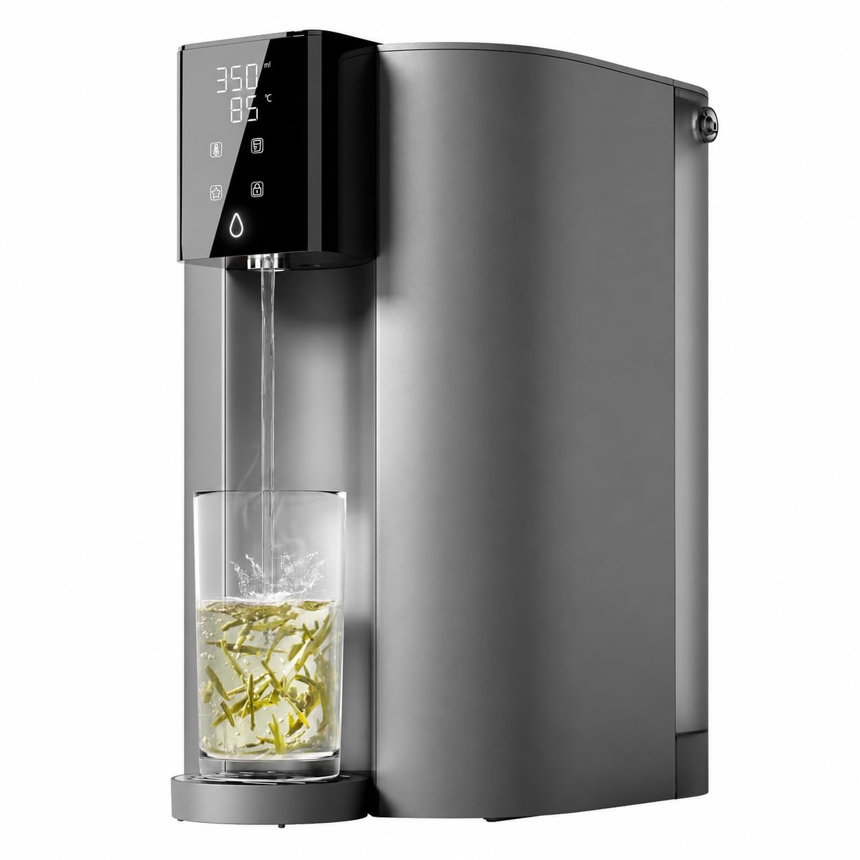 Waterdrop CoreRO Encimera Osmosis Inversa Sistema,Caliente Instantáneo Dispensador de Agua,5 Opciones de Temperatura,RO de Encimera C1H de 6 Etapas,3:1 Puro para Drenar,WD-C1H | Reduce PFAS, Sin Instalación, Relación 3:1 Pura/Descarga, Certificado NSF/ANS