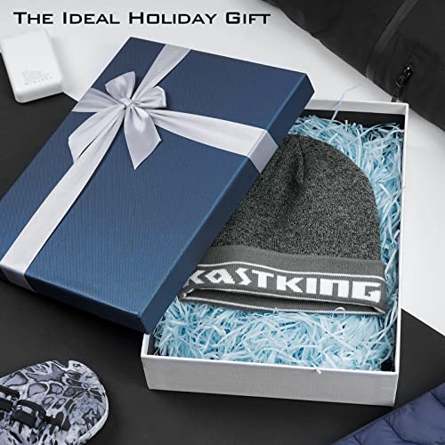 Kastking Winter Beanie Hats For Men & Women - Leisure Knit Ribbed, Cuffed Cap, Fisherman Beanie, Warm & Soft Stylish Skull Caps For Men Cold Weather,Heather Gray #TOP5