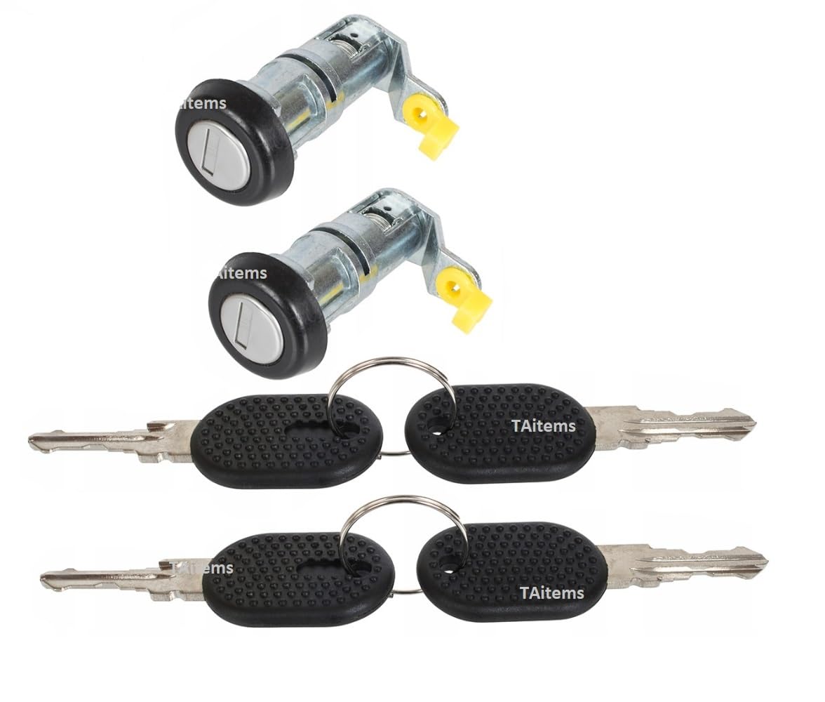 Cylindre de serrure Iveco Daily bloqué ? Pack 2 barillets de rechange avec 4 clés