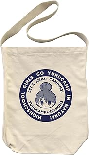 [Official] Two-dimensional Cospa "Yurucamp SEASON3" Rin Shima Face Shoulder Tote NATURAL