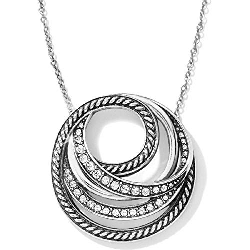 Brighton Neptunes Rings Short Necklace (Silver)