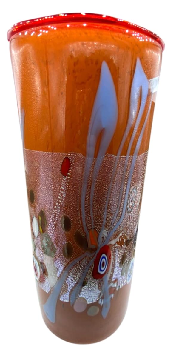 Vase en verre de Murano authentique cadeau d'exception art vénitien fait main