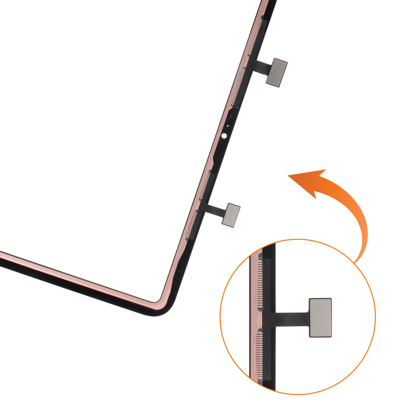 Schermo LCD per iPad 10 2022/A16 2025 Digitizer Sostituzione Touch Glass Solo 11"/11" Schermo di Ricambio per iPad 10th/11th Gen A2696 A2757 A2777 A3354 A3355 A3356 con strumenti di riparazione