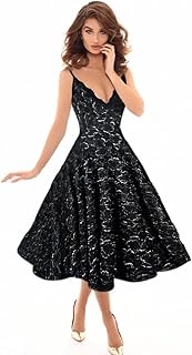 فستان مناسبه خاصه لون اسود مقاس موحد -للنساء، من اف جي