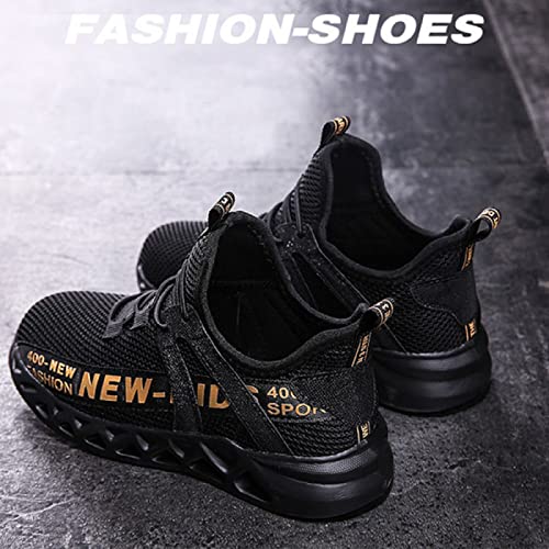 Boys and Girls Sneakers Breathable Double mesh Woven Running Shoes4