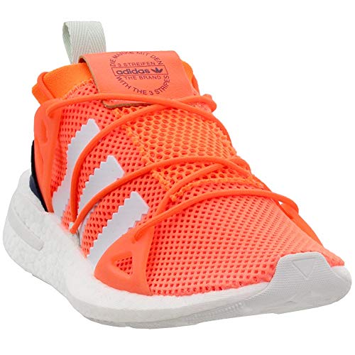 adidas Originals Women's ARKYN Primeknit Boost Shoes (10.5, Solar Orange/Cloud White/Ice Mint) - Image 3