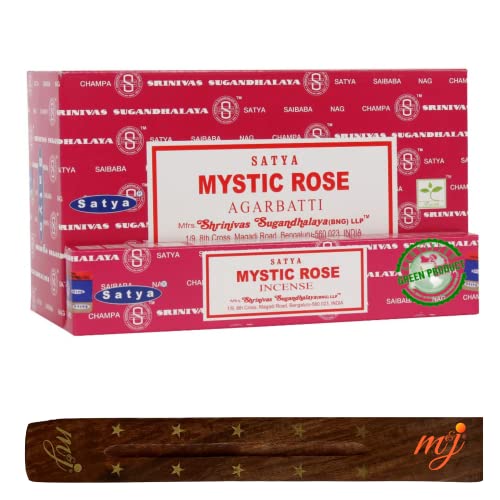 Original Satya Nag Champa Mystic Rose Incense Sticks