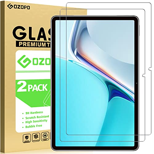 [Lot de 2] GOZOPO Protecteur d'écran pour Huawei MatePad 11 (2021), Film de protection en verre trempé pour tablette HUAWEI MatePad 11 (2021) Cover