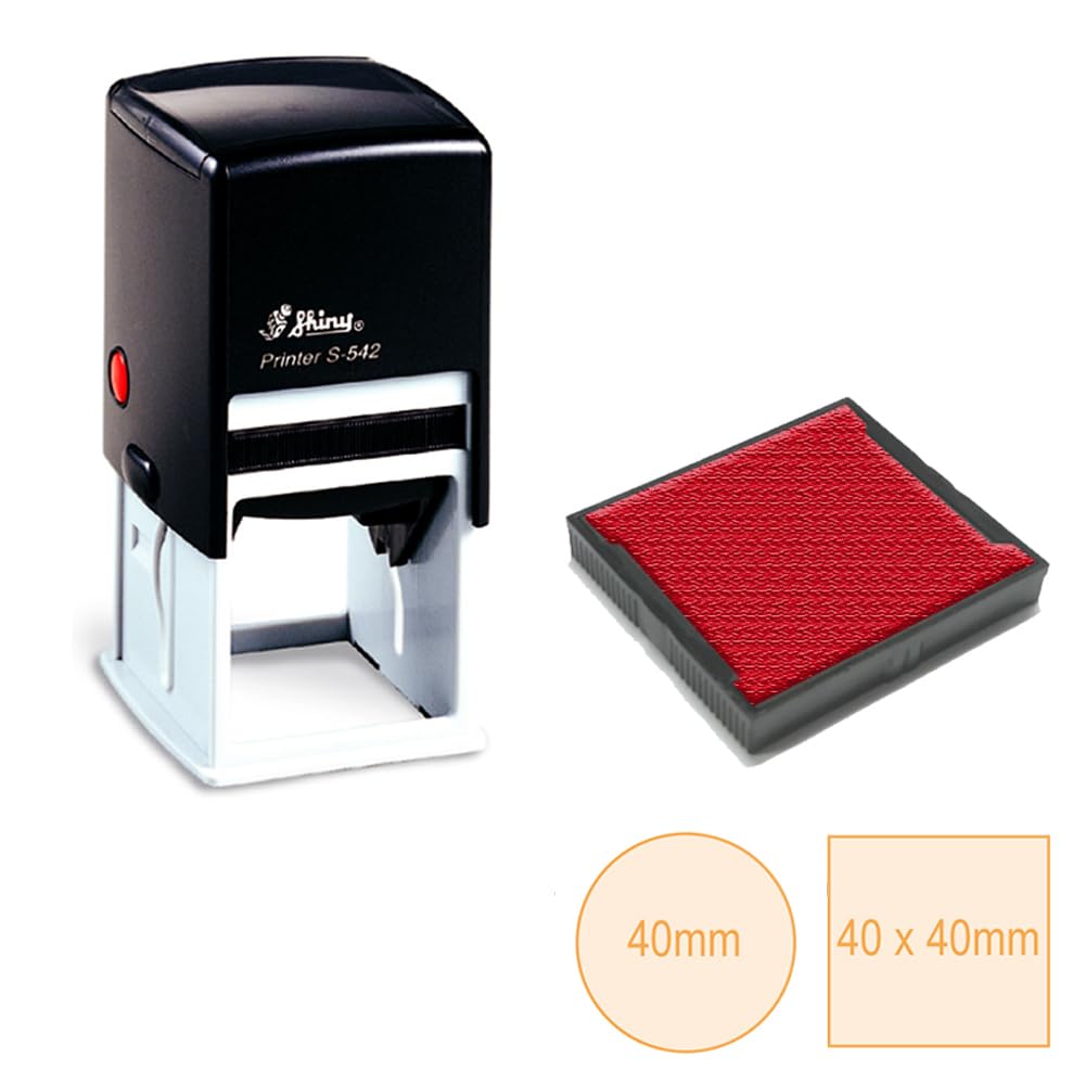 SHINY S-542-7 Shiny Ink Pad Red