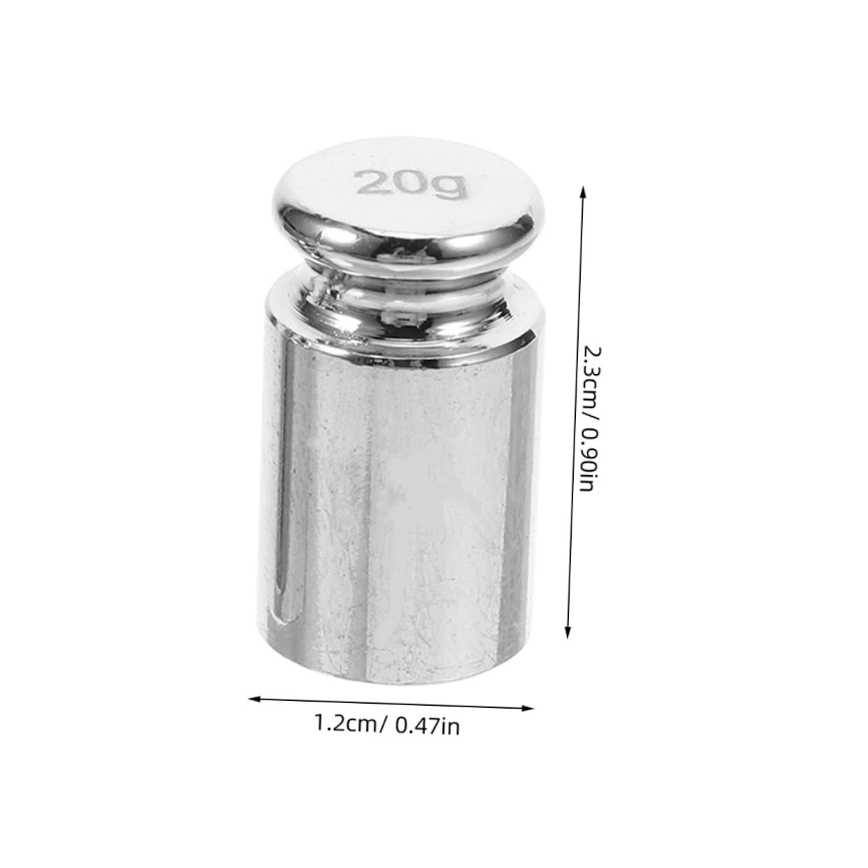 SOLUSTRE 10pcs Calibration Weights Accurate Digital Scale Calibration Precision Weights for Lab and Jewelry Use Compact Design