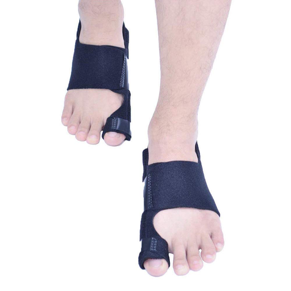 Corrector de juanetes, férulas y alisadores de Dedos gordos, separadores nocturnos, férulas de valgo para Alivio, Calcetines separadores para Hombres Grandes