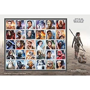 Royal Mail Star Wars Complete Postzegelcollectie Souvenir