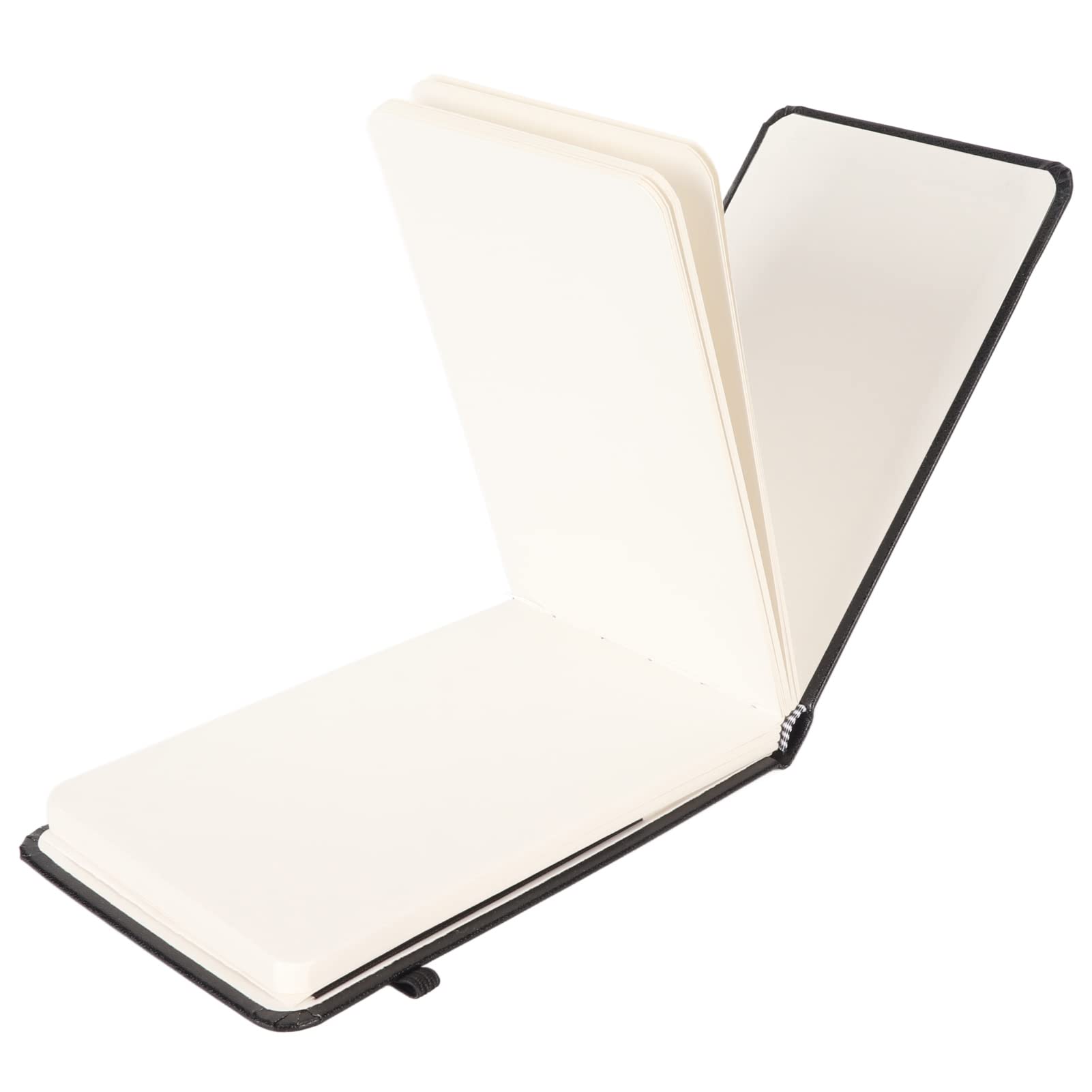 Yosoo Health Gear Watercolor Sketchbook, 24 Kartki Dziennik Akwarelowy z Wkładaną Kieszenią Papier Akwarelowy Szkicownik ze Skórzaną Okładką PU do Podróży Plenerowych
