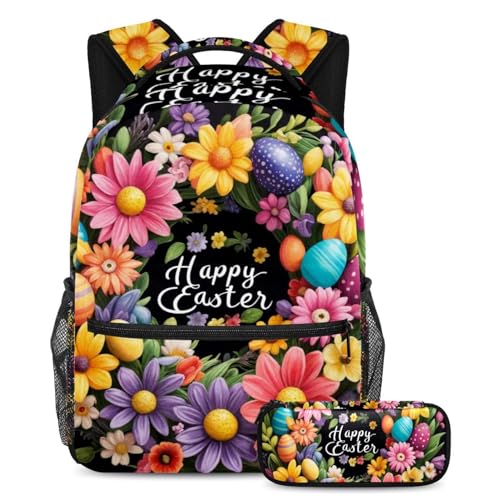 Ensemble de 2 sacs d'école tendance pour ranger grands cahiers et fournitures sans effort