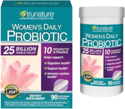 Trues N Nature Womens Daily Probiotic 90 Vegetarian Capsules