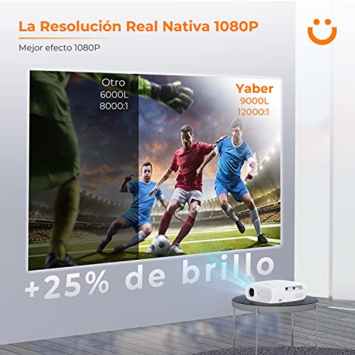 YABER-Proyector-Bluetooth-Pro-V7-9000L-5G-Full-HD-1080P-WiFi-Correccion-Trapezoidal-Automatica-6D-y-4P4D-Zoom-Infinito-Proyector-Portatil-4K-HD-para-iOSAndroid-etc