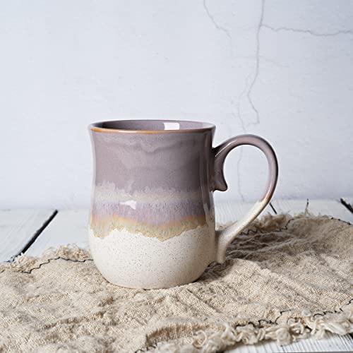 Bosmarlin Large Ceramic Coffee Mug, 20 Oz, Big Tea Cup For Office And Home, , Dishwasher And Microwave Safe(20 Oz, Purple) #TOP3