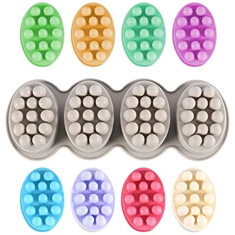 Symphonyw Silicone Oval Soap Mold Tray Cover