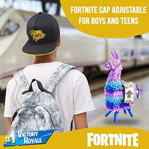Image of Fortnite Baseball Cap for Boys, Quality Made Boys Hat and Fitted Cap, Flatbrim Baseball Hat with Sleek Design