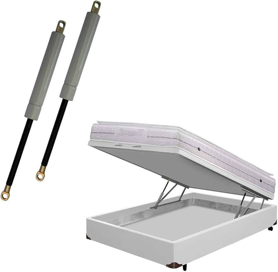 02 Pistão Amortecedor De Cama Box Baú Casal 800n/80kgf