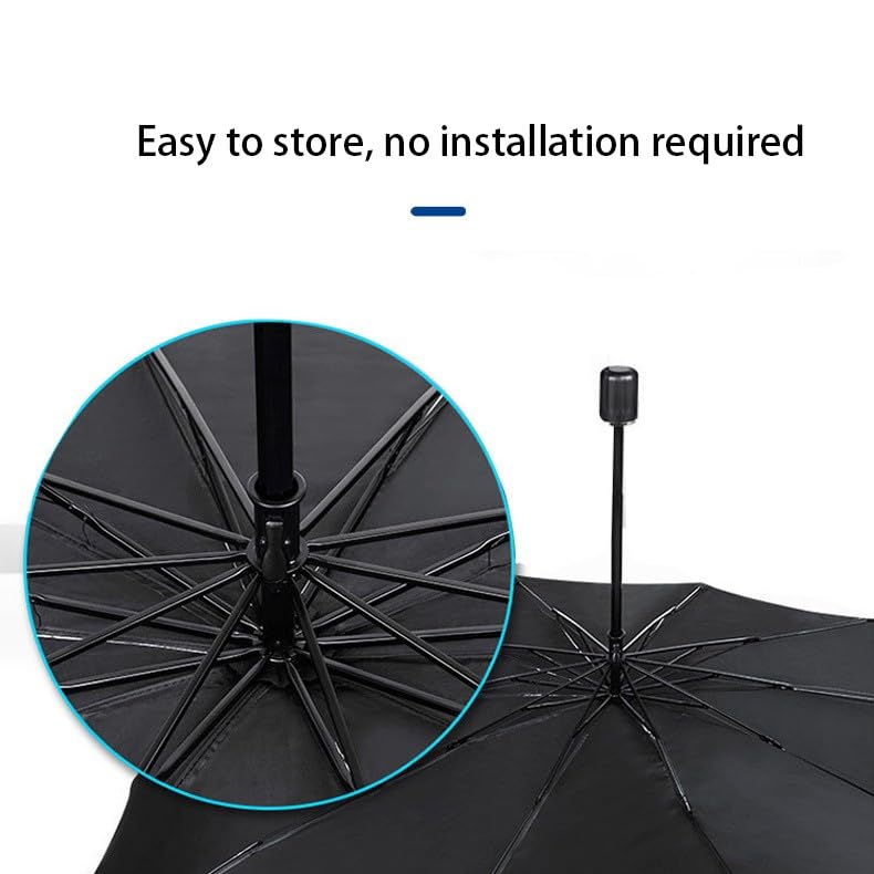 Parasol Coche Delantero plegable y protector solar de parabrisas portátil 2
