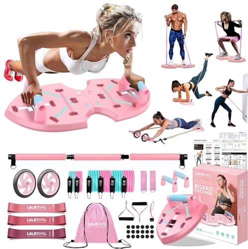 LALAHIGH Home Workout Equipment for Women, Multifunction Push Up Board, Portable Home Gym  - image 9