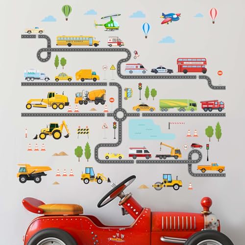 Vinilos decorativos de vehículos grandes para pared miniatura 3