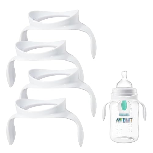 Manijas para biberones Philips Avent anticólicos y AirFree, soporte compatible con botella de Avent, 4 unidades