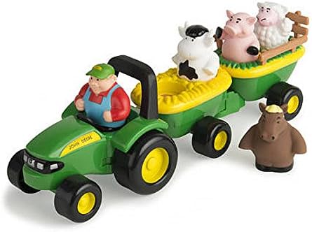 Tomy John Deere Animal Sounds Hayride Toy TBEK34908 image 5