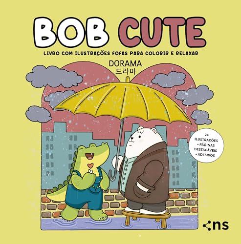 BOB CUTE - DORAMA - Livro com ilustrações fofas e originais para ...
