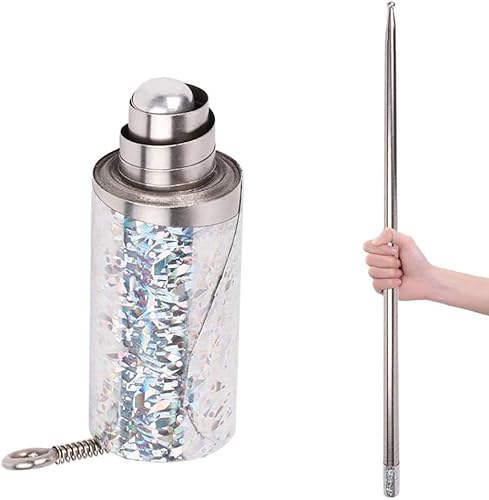 43.30"/110cm Metal que aparecen los trucos de magia de la caña para el funcionamiento profesional de la magia de la calle de la etapa del mago