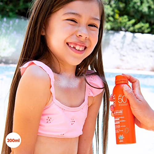 SVR SUN SECURE Face and Body Fizzy Milk Sunscreen SPF 50+ for Hypersensitive Skin Very High UVA/UVB, Invisible - Image 2