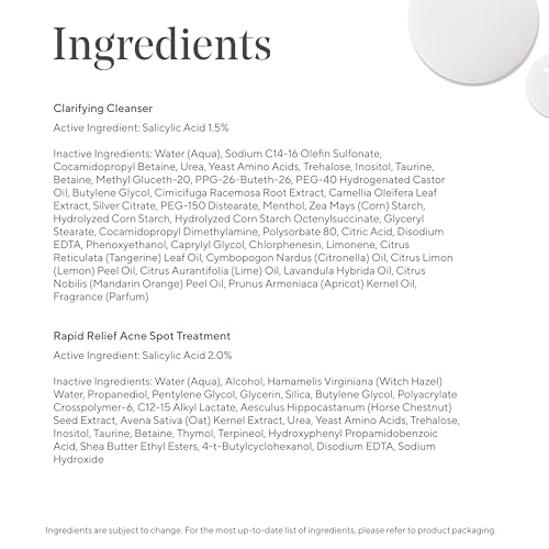 Murad Acne 911 Derm Visit Kit - Travel Ready Acne Fighting Trial Kit - Acne Sulfur Mask 0.33Fl Oz, Clarifying Cleanser 2.0Fl Oz, Acne Spot Treatment 0.25Fl Oz, Deep Relief Acne Treatment 0.17Fl Oz - Thumbnail 4
