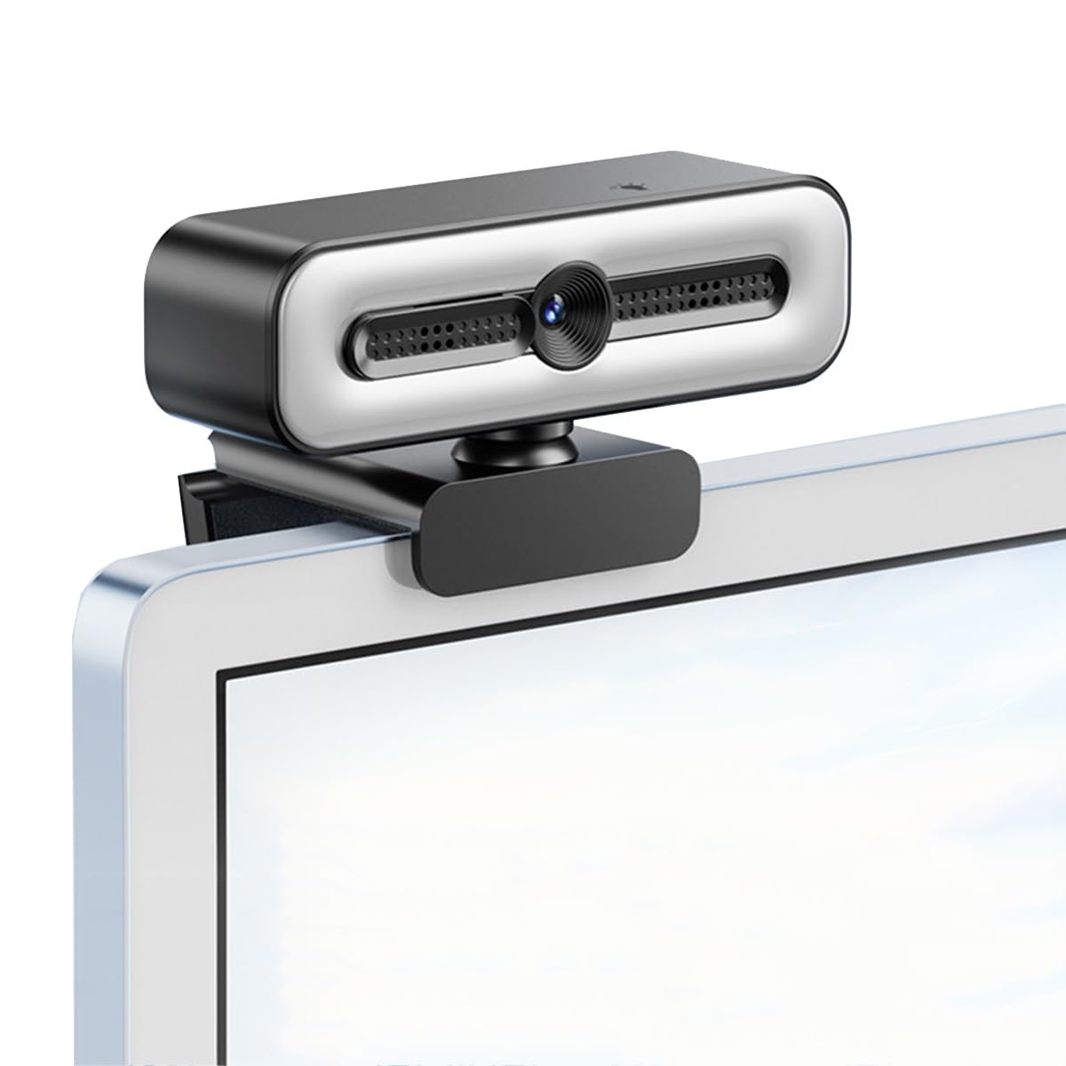 GIZNXBA Webcam with Microphone & Privacy Cover for PC/Laptop, USB Computer Camera Plug & Play with Auto Light Correction, Wide Field of View for Video Calls, Live Streaming(4K)-image-30