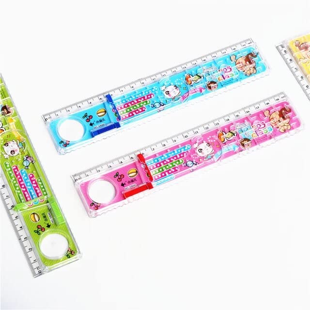 AK Store (Set of 2) Multi-Function 20cm Long Ruler Scale with Ball Maze ...