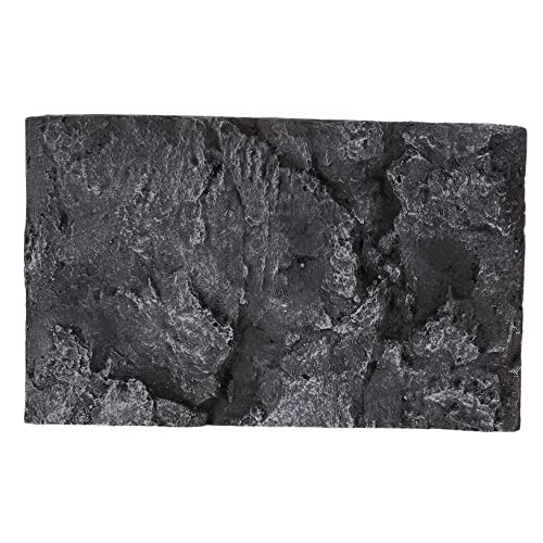 GALPADA Reptile Tank Decoration 3D Stone Background Board Reusable Enhance Your Pet's Home