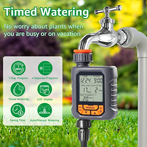 Minuteur D'irrigation Intelligent Avec Télécommande, Système