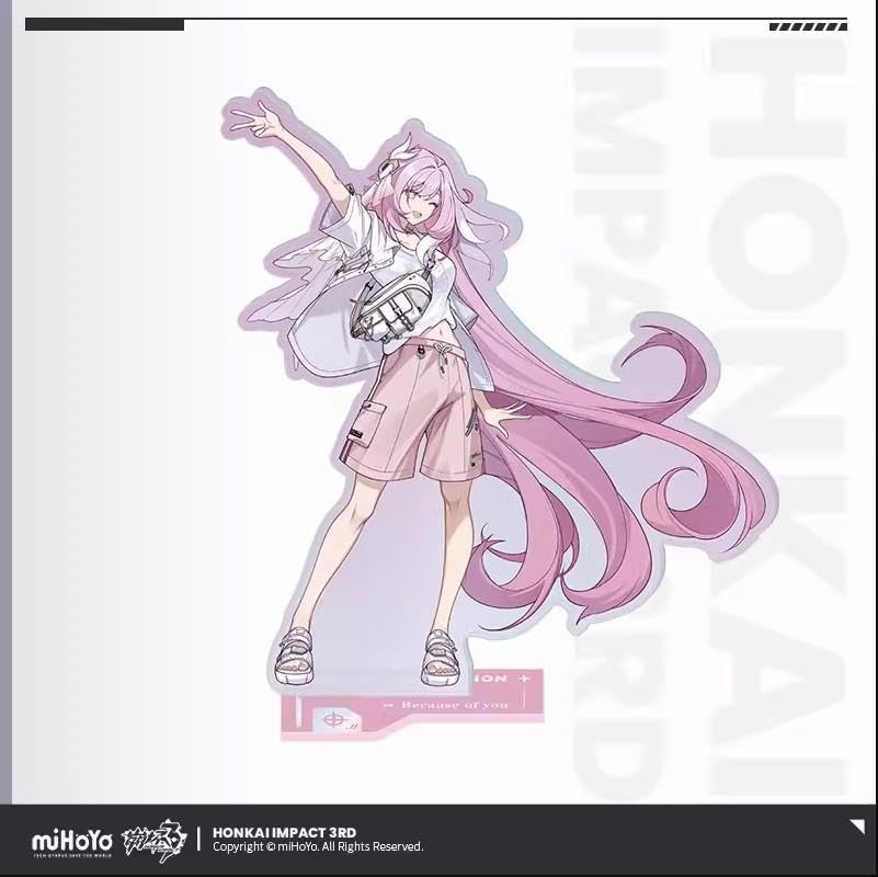 【アルビン】　崩壊3rd　エリシア　アクリルスタンド 崩壊3rd アクリルスタンド エリシア「ピンクのメイドさん」 崩壊