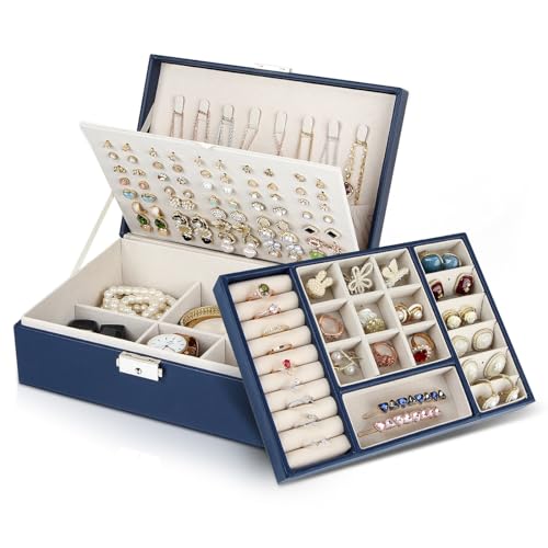 Boîte à bijoux verrouillable pour protéger vos colliers de l'emmêlement