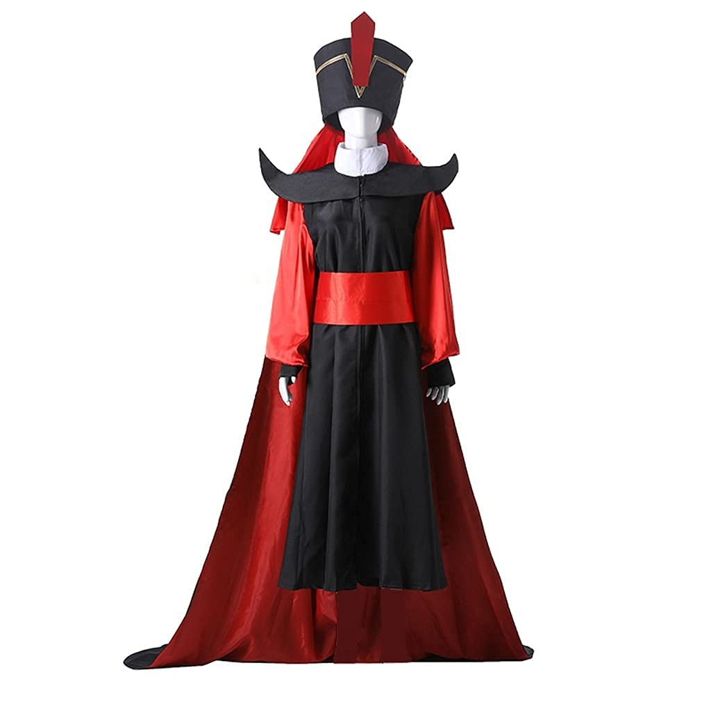 Aladdin Jafar villano Cosplay traje traje completo