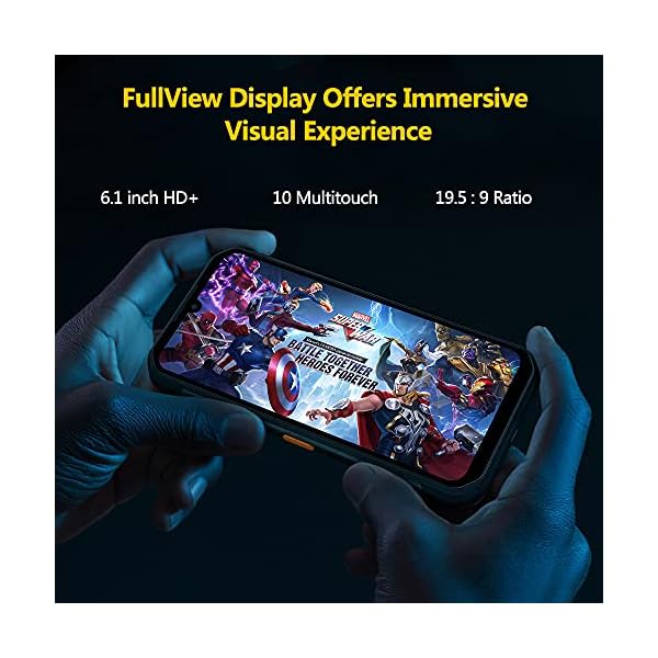 Ulefone Armor 11T 5G Unlocked Rugged Phones, Android 11 Octa-core 8GB+ 256GB, 48MP Four Rear Camera + Thermal Imaging Camera, 6.1" FHD+ Screen 5200mAh Battery 5G Unlocked Smartphones Support 5G HiFi