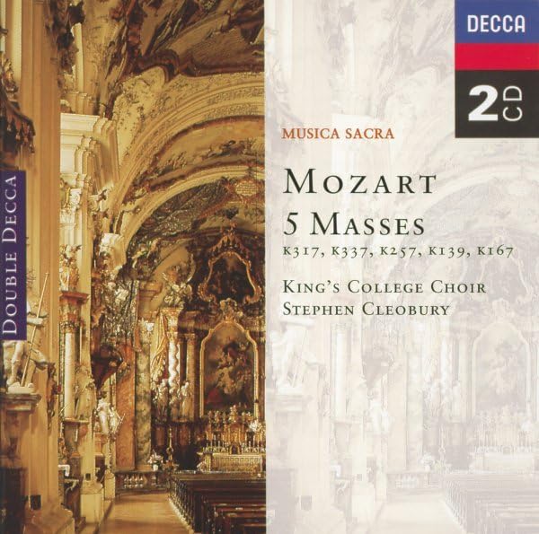MOZART;WOLFGANG AMAD - 5 MASSES [Audio CD] MOZART;WOLFGANG AMADEUS