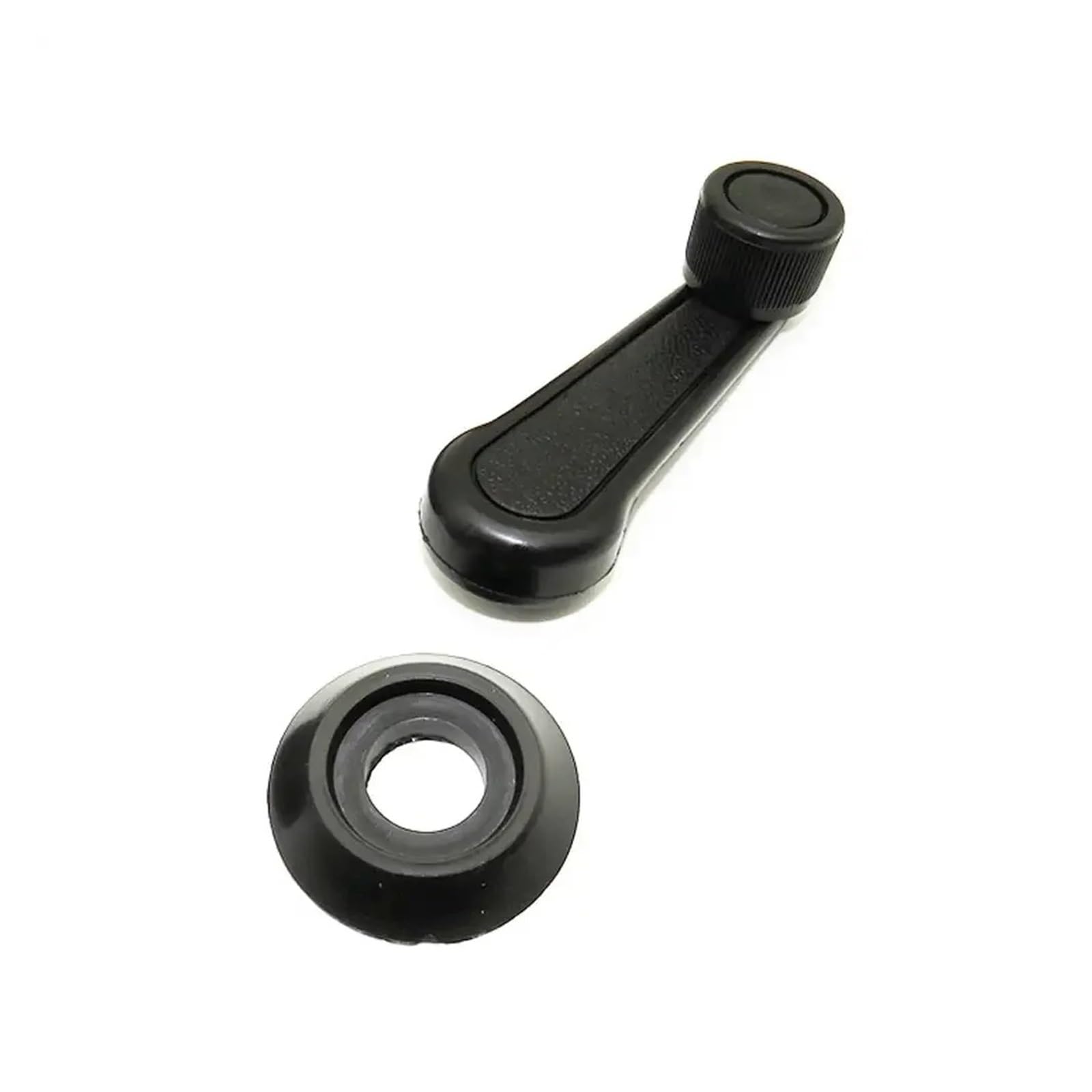 Lhdktee for Universal Car Window Connect Winder Handle Crank Door Lever Handle Window Winding Handles Auto Interior Car Window Handle(Black)