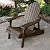 highwood AD-CHL1-ACE Hamilton Made in The USA Folding and Reclining Adirondack Chair, Adult, Weathered Acorn