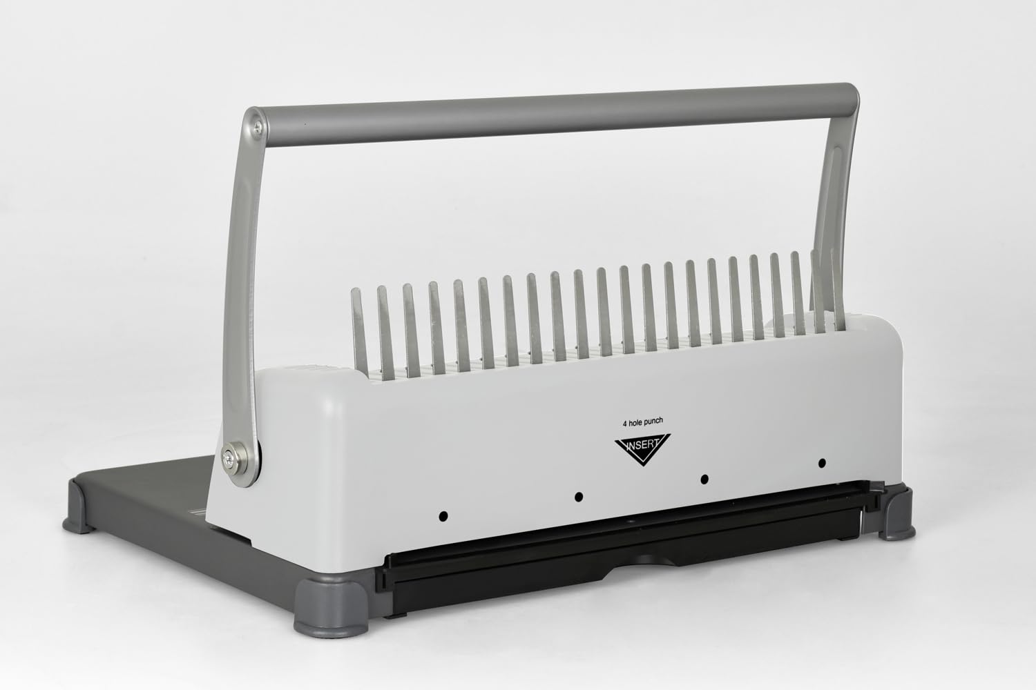 monolith - Legatrice OB 12 per formato A4 | Rilegatrice a spirale con 21 anelli per un massimo di 450 fogli
