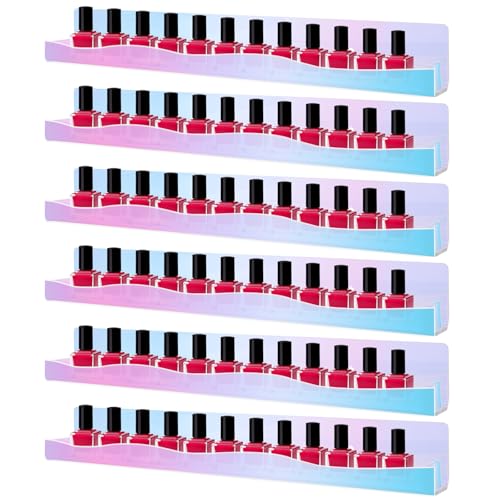 LDXDRU 6Pcs Nail Polish Shelf 15