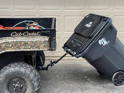 American Made UBLMT Premium Single Can Ball or Bolt Mounted Garbage Hauling Device By Garbage Commander