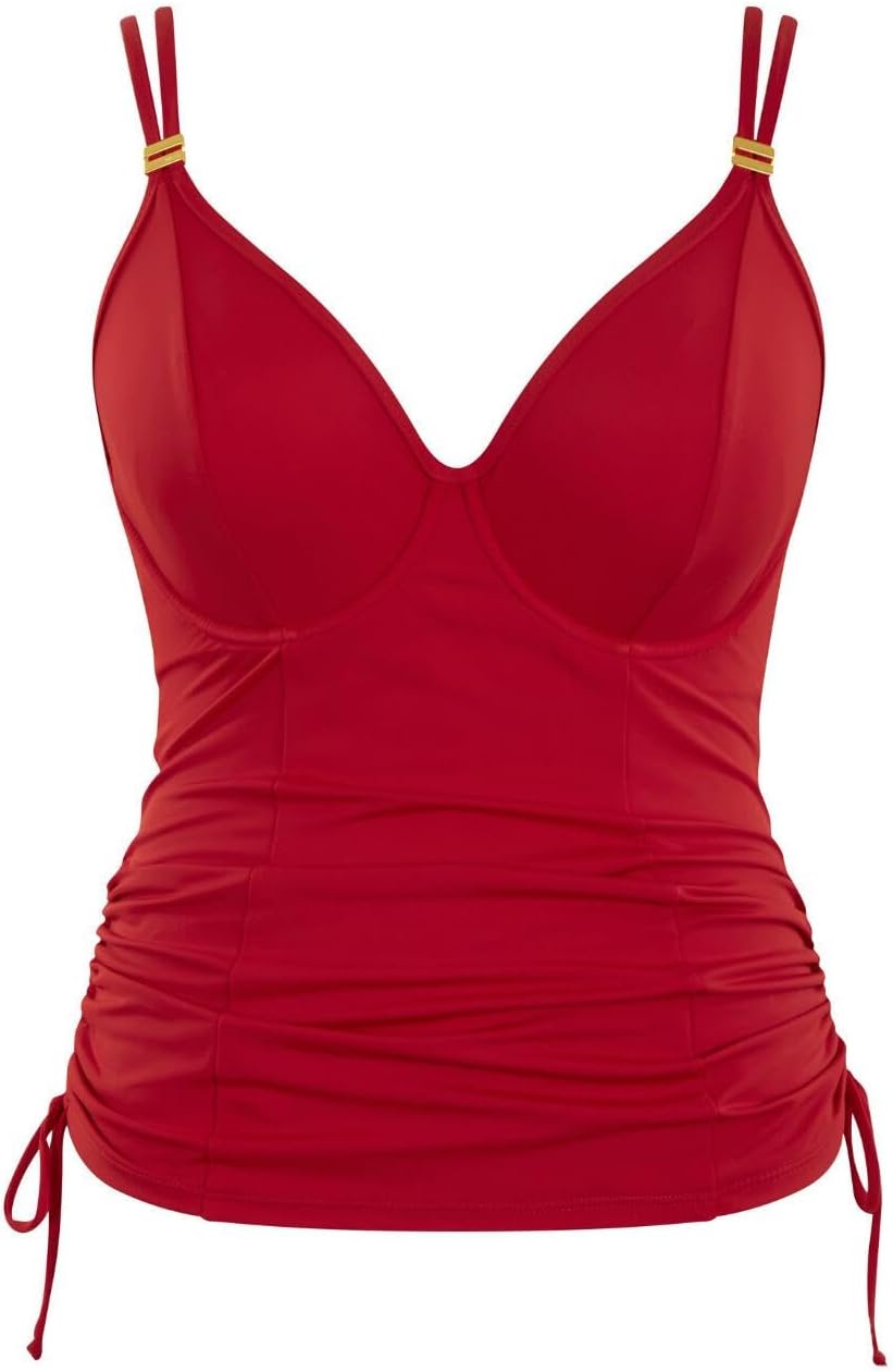 Panache Women's Anya Riva Bra Sized Underwired Tankini Top
