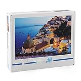 LiuliuBull W Bausatz Puzzle 1000 Stück - Dreamy Positano - Signature Collection Dämmerung Sea Sight Große Puzzle-Spiel Kunstwerk for Erwachsene Teens (Color : Original Packing, Size : 1)